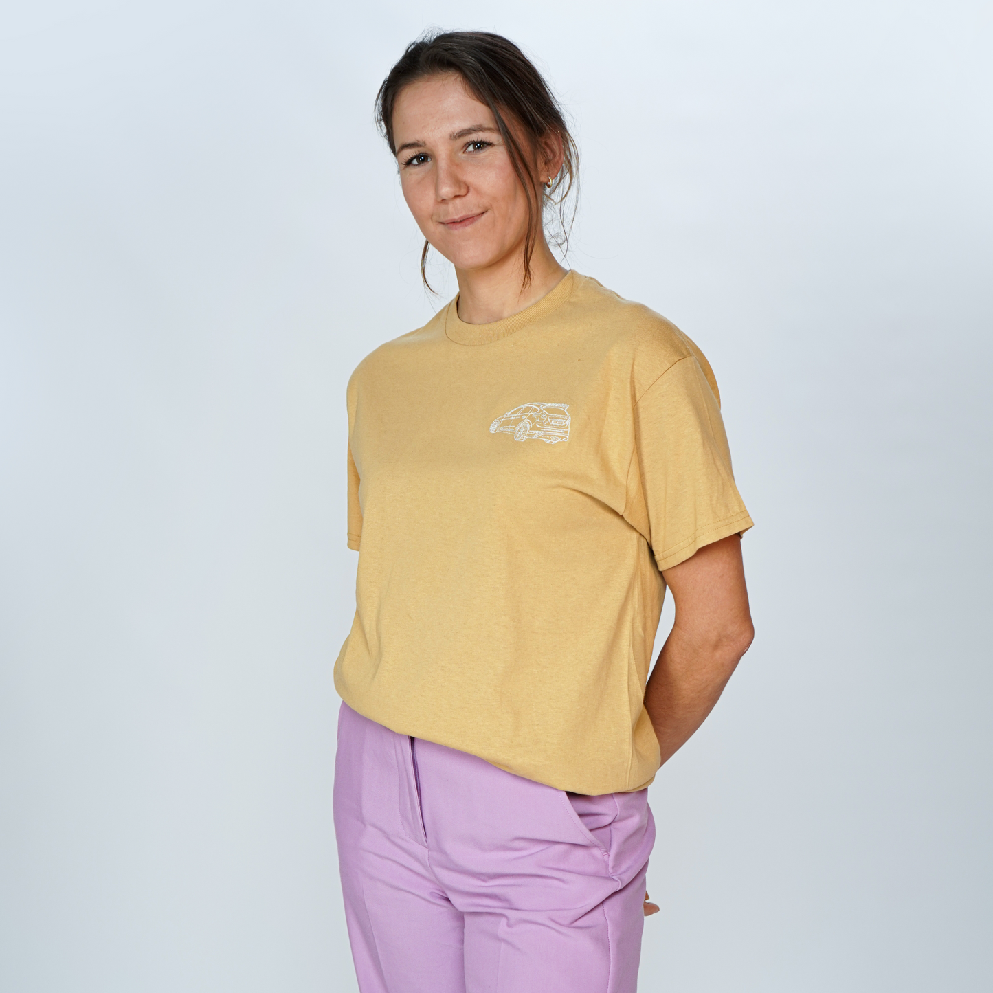 Apperal | T-shirts - Custom Car Line Drawing Embroidered-Weardies