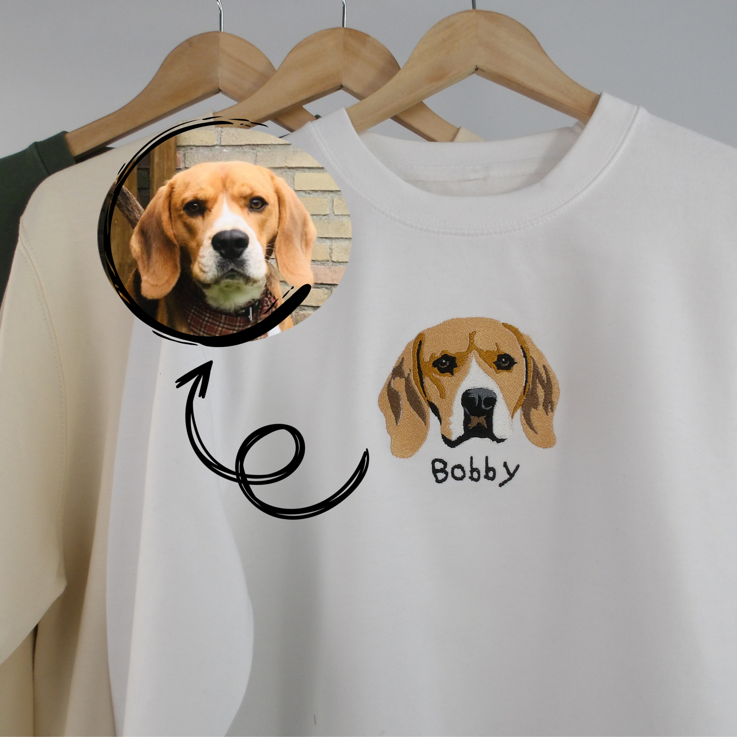 Apperal | Sweaters - Custom Embroidered Pet Sweater-Weardies