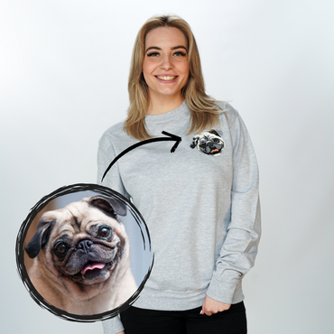 Apperal | Sweaters - Custom Embroidered Pet Sweater-Weardies