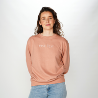 Apperal | Sweaters - Custom Embroidered Text Sweater-Weardies