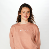 Apperal | Sweaters - Custom Embroidered Text Sweater-Weardies