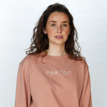 Apperal | Sweaters - Custom Embroidered Text Sweater