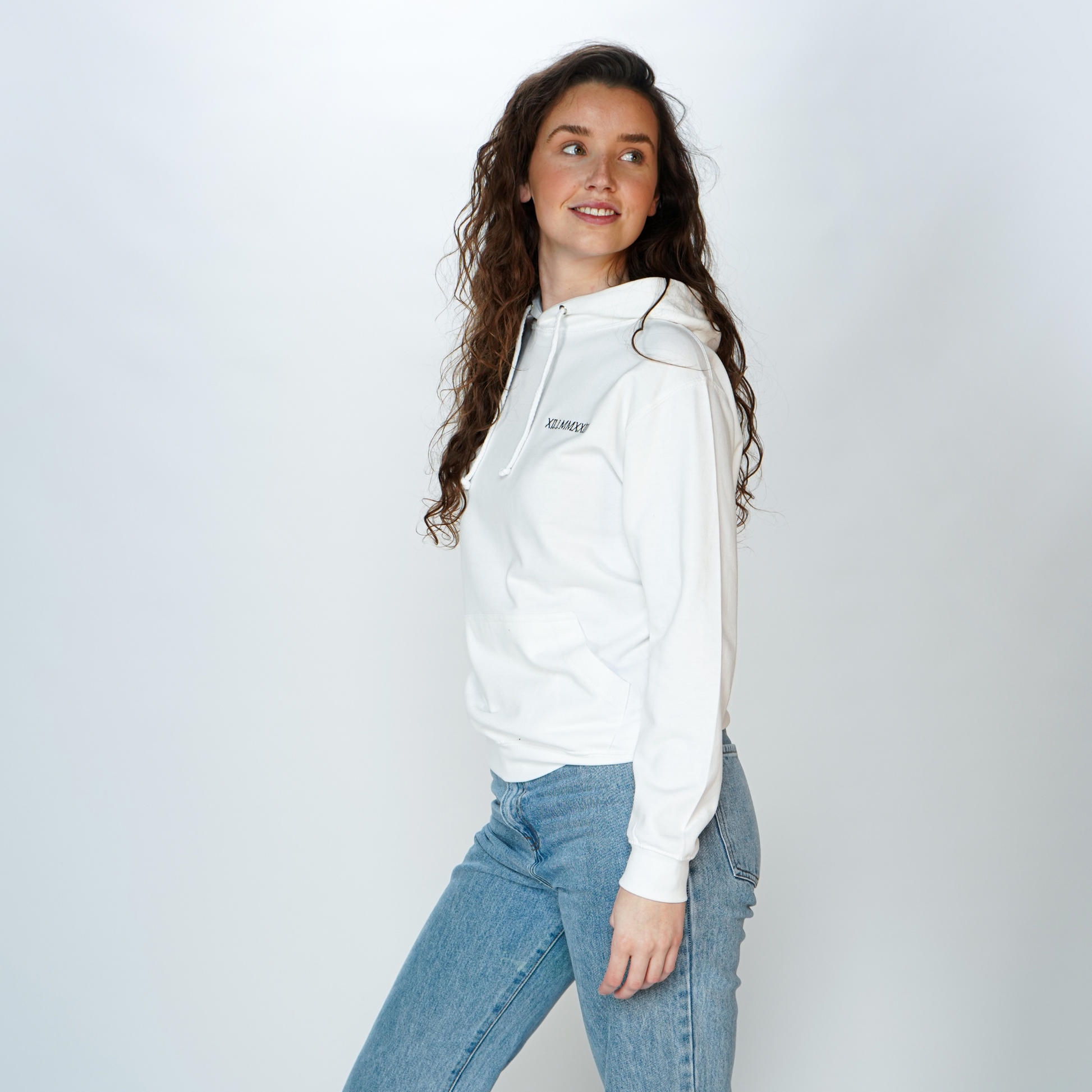 Apperal | Hoodies - Custom Roman Numerals Date Embroidered-Weardies