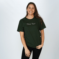 Apperal | T-shirts - Custom Text Embroidered