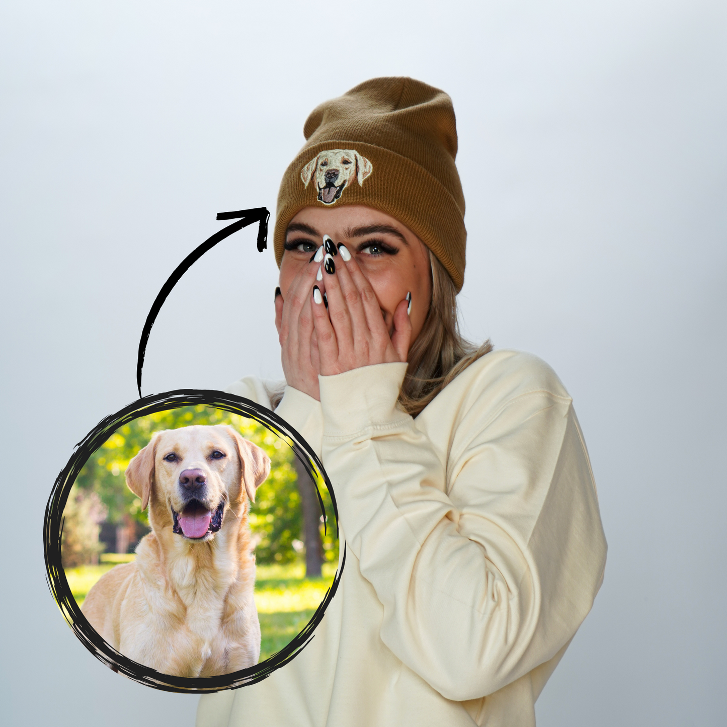 Apperal | Beanies - Custom Dog Embroidery