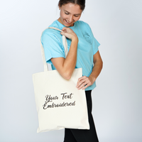 Accessoires | Tote Bags - Custom Text Embroidery