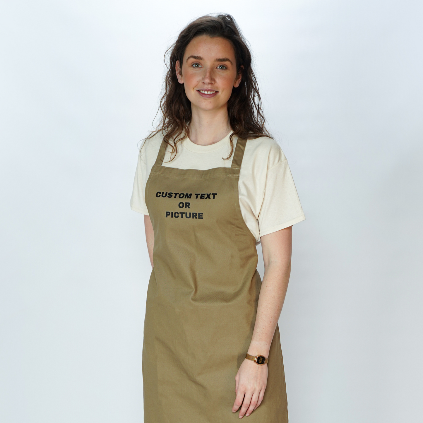 Apperal | Simple Apron - Custom Text/Picture Printed