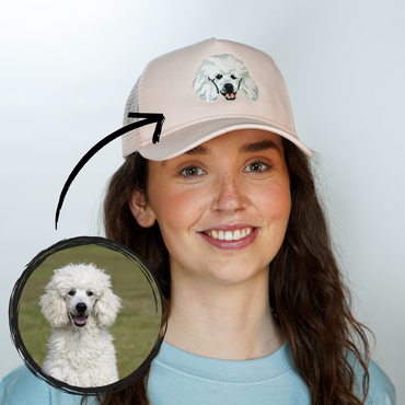 Apparel | Trucker Cap - Custom Pet Embroidery-Weardies