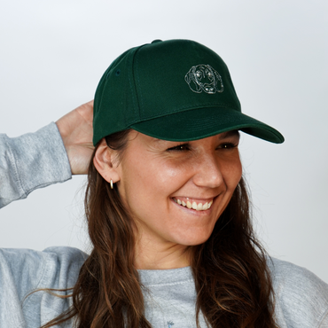 Apparel | Classic Cap - Custom Line Drawing Of Pet Embroidered