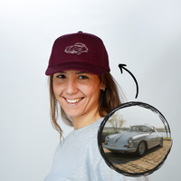 Apparel | Classic Cap - Custom Line Drawing Of Vehicle Embroidery