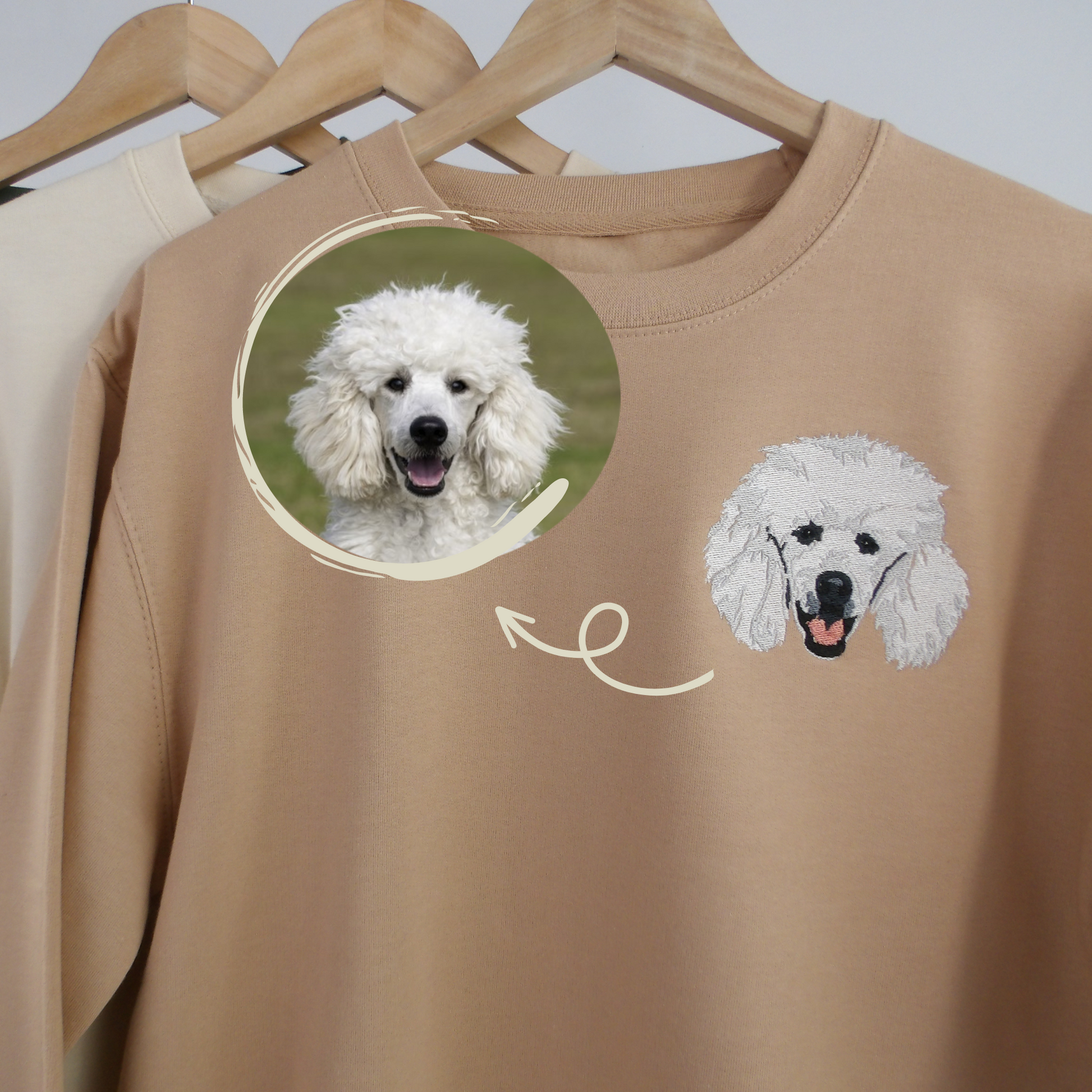 Apperal | Sweaters - Custom Embroidered Pet Sweater-Weardies